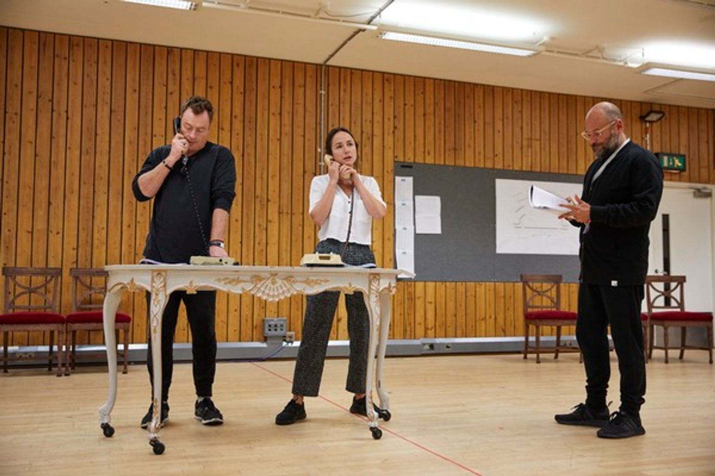 Photo Flash: In Rehearsals for OSLO at National Theatre  Image