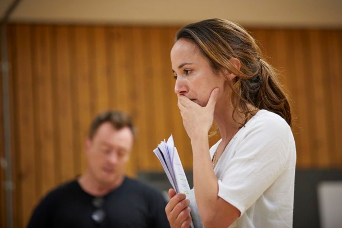 Photo Flash: In Rehearsals for OSLO at National Theatre  Image