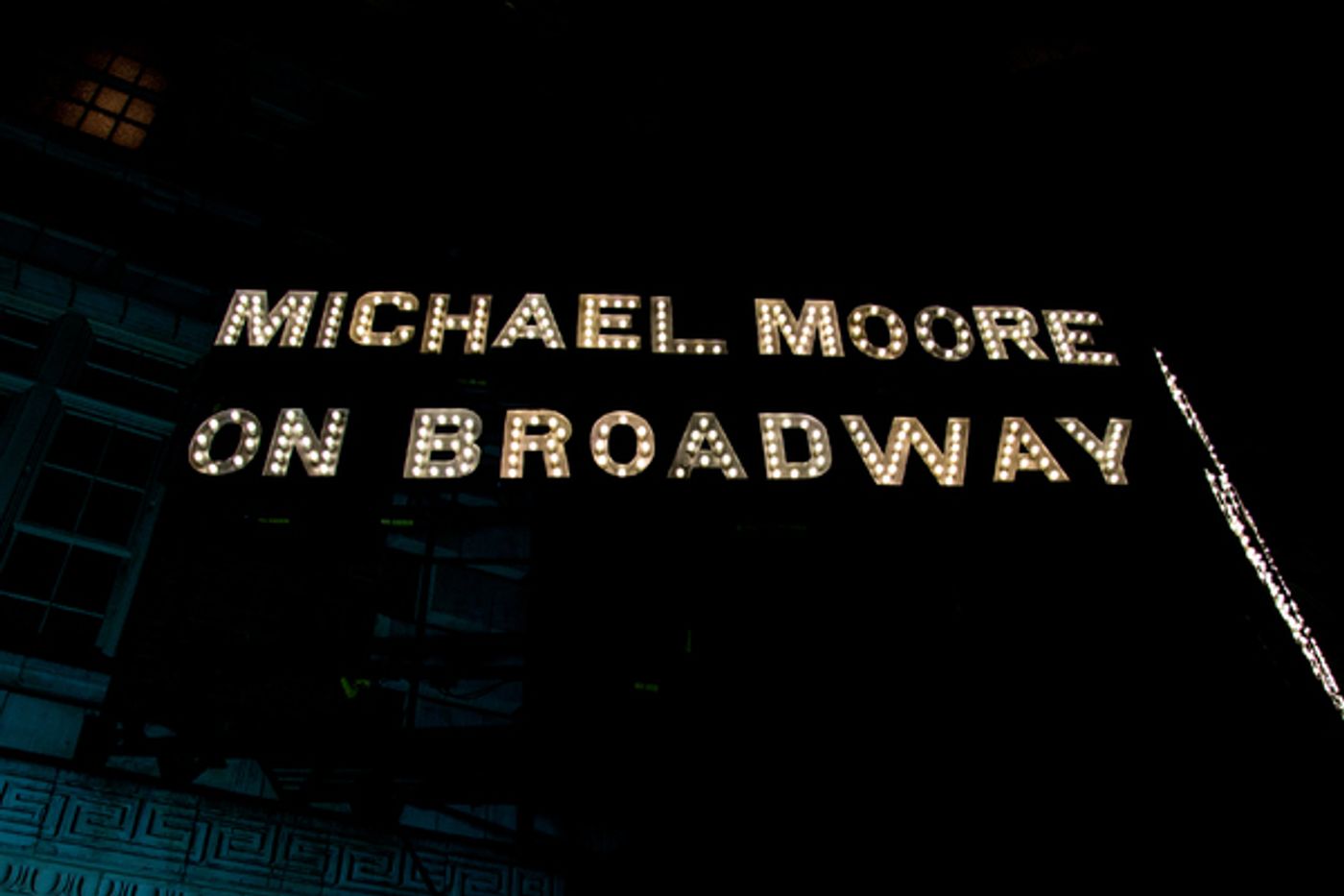 Photo Coverage: Michael Moore Leads Protest from Broadway to Trump Tower Photo Coverage: Michael Moore Leads Protest from Broadway to Trump Tower Image