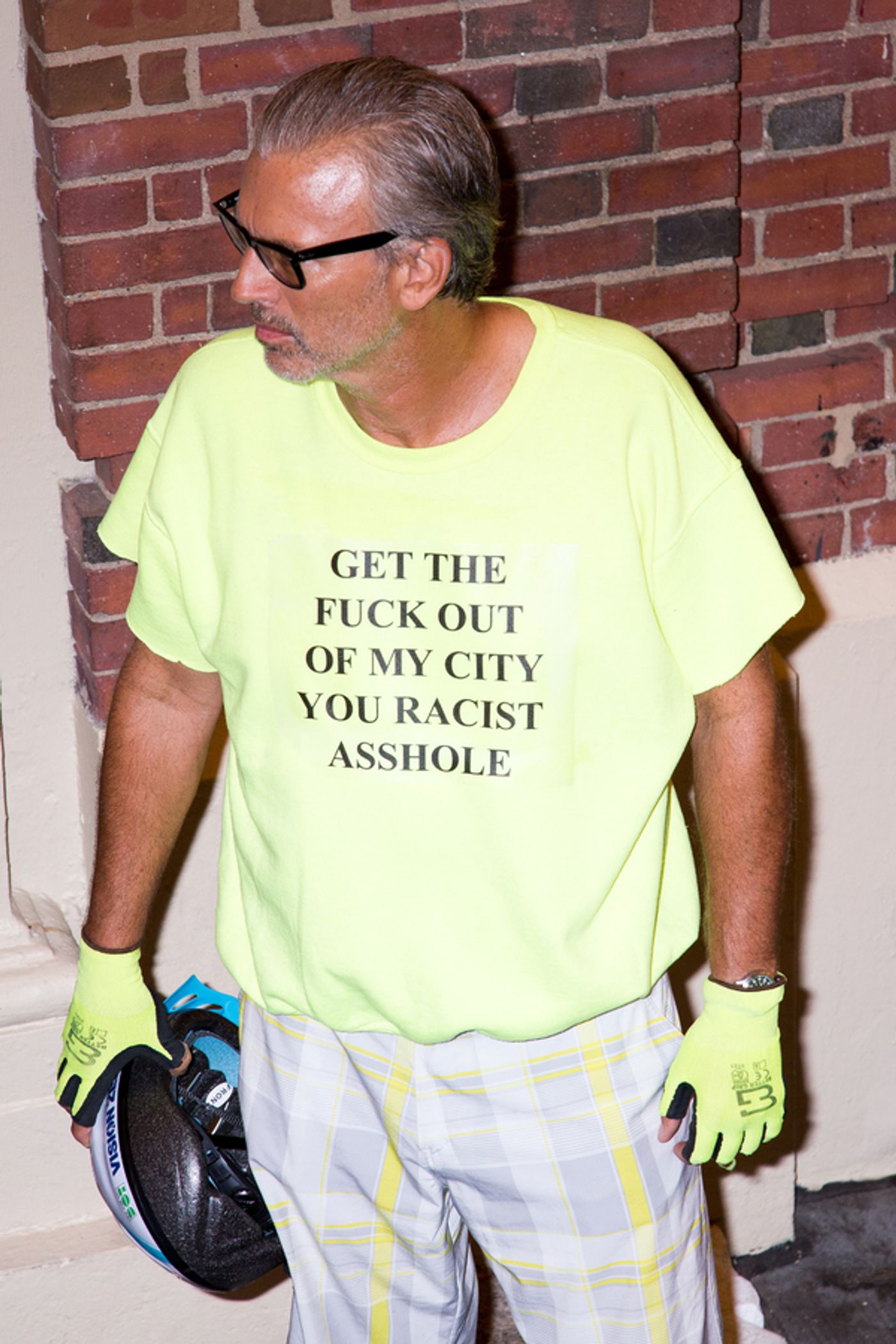Photo Coverage: Michael Moore Leads Protest from Broadway to Trump Tower Photo Coverage: Michael Moore Leads Protest from Broadway to Trump Tower Image