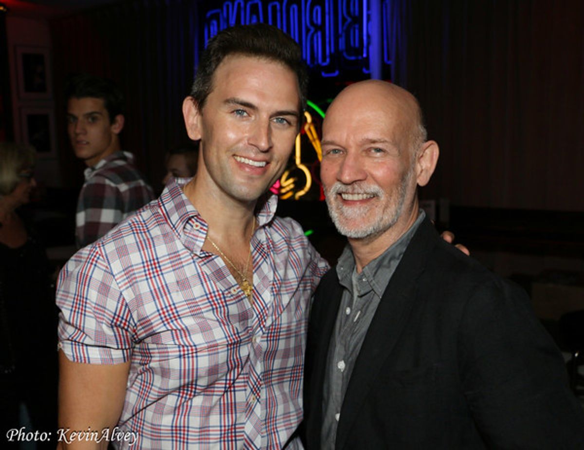 Daniel Reichard and Bill Westmoreland at 