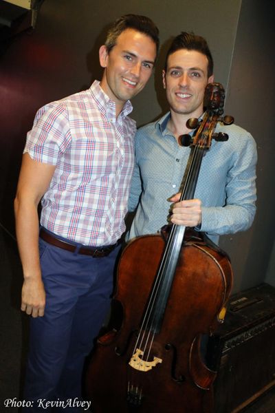 Daniel Reichard and Elad Kabilio Photo