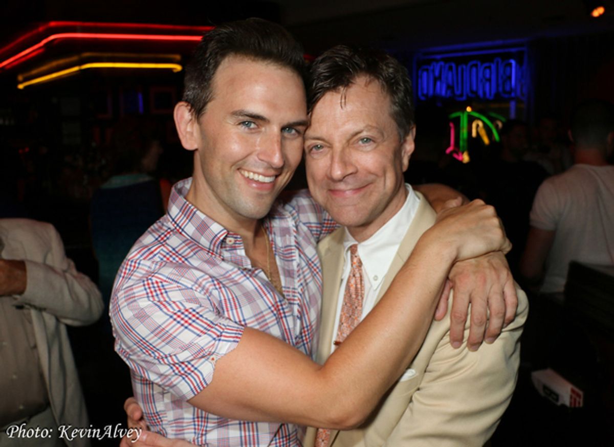 Daniel Reichard and Jim Caruso at 