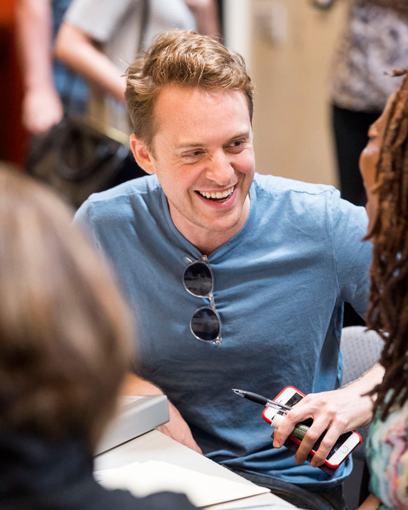 Photo Flash: Inside Rehearsals for Paul Rudnick's New Play BIG NIGHT at the Douglas Photo Flash: Inside Rehearsals for Paul Rudnick's New Play BIG NIGHT at the Douglas Image