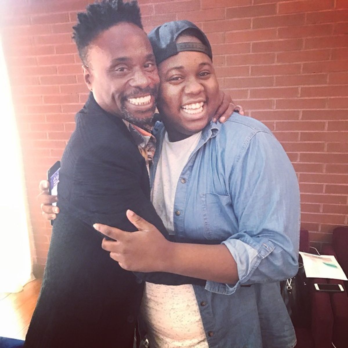 Billy Porter and Alex Newell at 