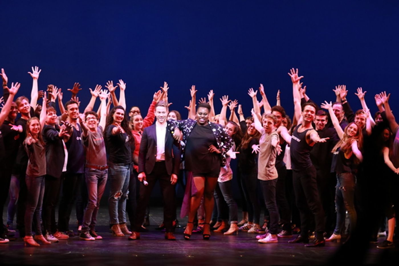 Photo Flash: Alex Newell, Christopher J. Hanke, Ryann Redmond and More Take the Stage with Broadway Dreams Students in Philly  Image