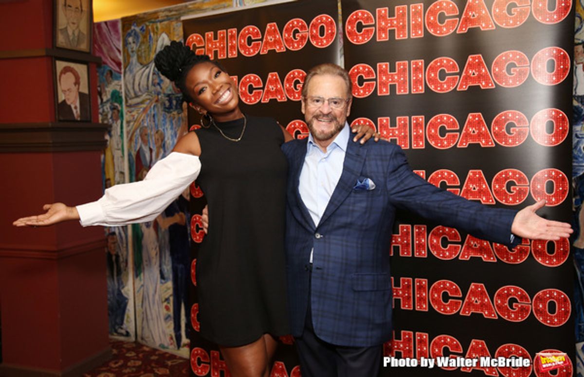 Brandy Norwood and Producer Barry Weissler at 