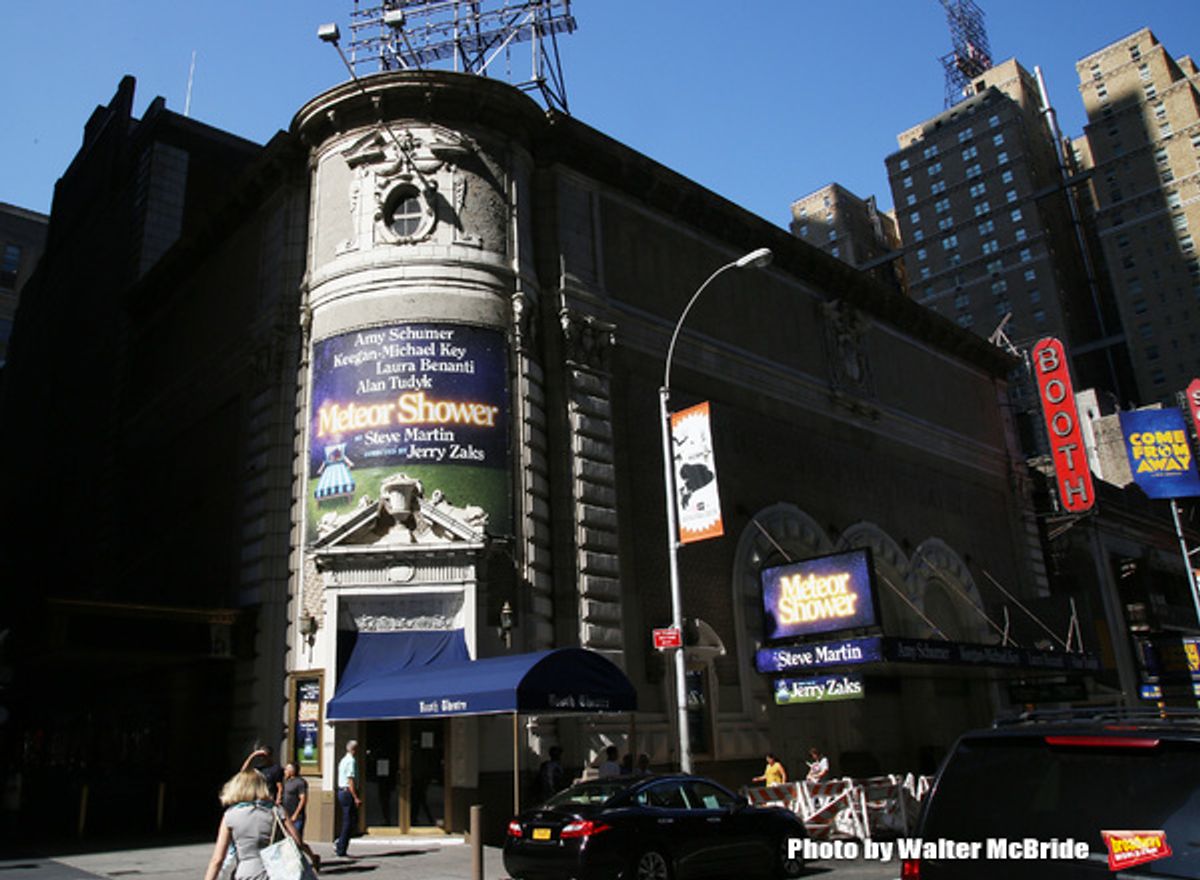 'Meteor Shower' directed by Jerry Zaks and starring Amy Schumer, Keegan-Michael Key, Laura Benanti, and Alan Tudyk at The Booth Theatre at 