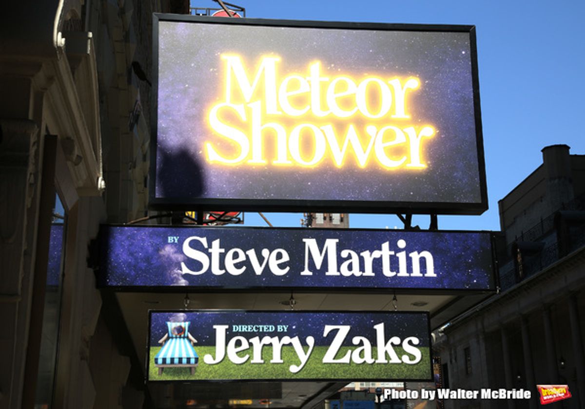 'Meteor Shower' directed by Jerry Zaks and starring Amy Schumer, Keegan-Michael Key, Laura Benanti, and Alan Tudyk at The Booth Theatre at 