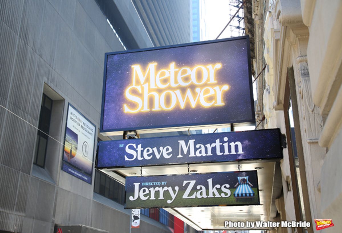 'Meteor Shower' directed by Jerry Zaks and starring Amy Schumer, Keegan-Michael Key, Laura Benanti, and Alan Tudyk at The Booth Theatre at 