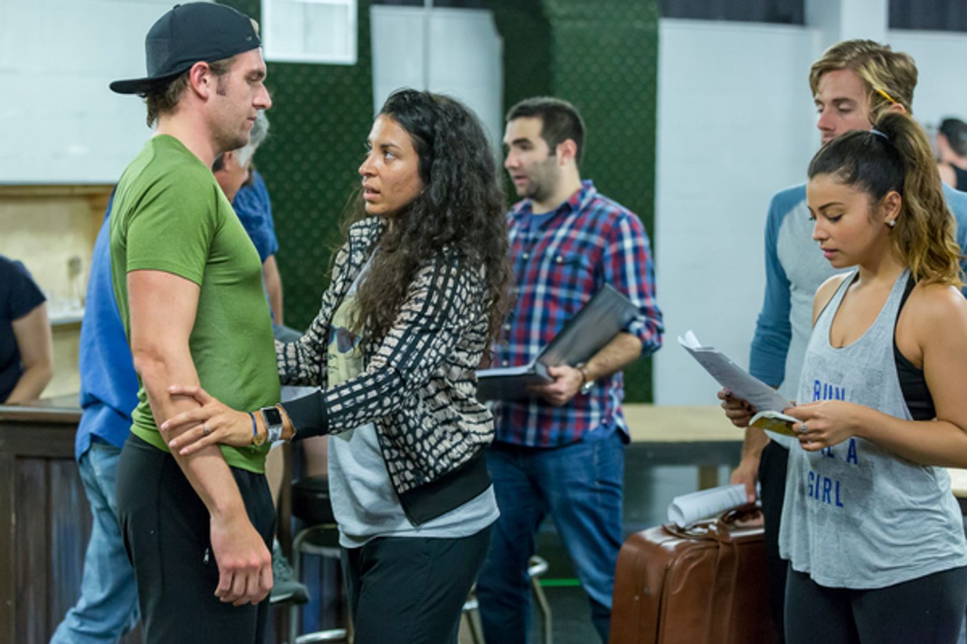 Photo Flash: ROCK OF AGES Enters 'The Final Countdown' in Rehearsal at Drury Lane  Image