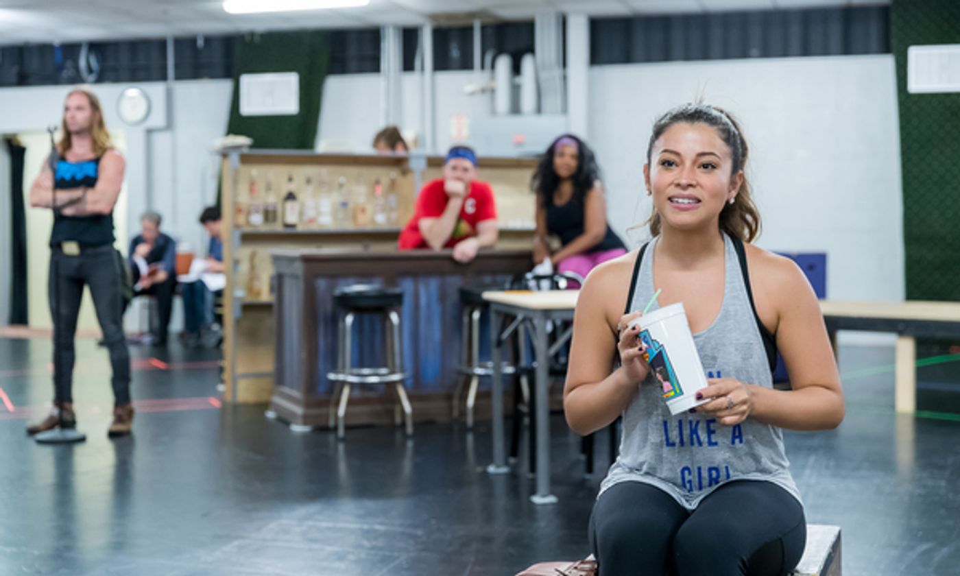 Photo Flash: ROCK OF AGES Enters 'The Final Countdown' in Rehearsal at Drury Lane  Image