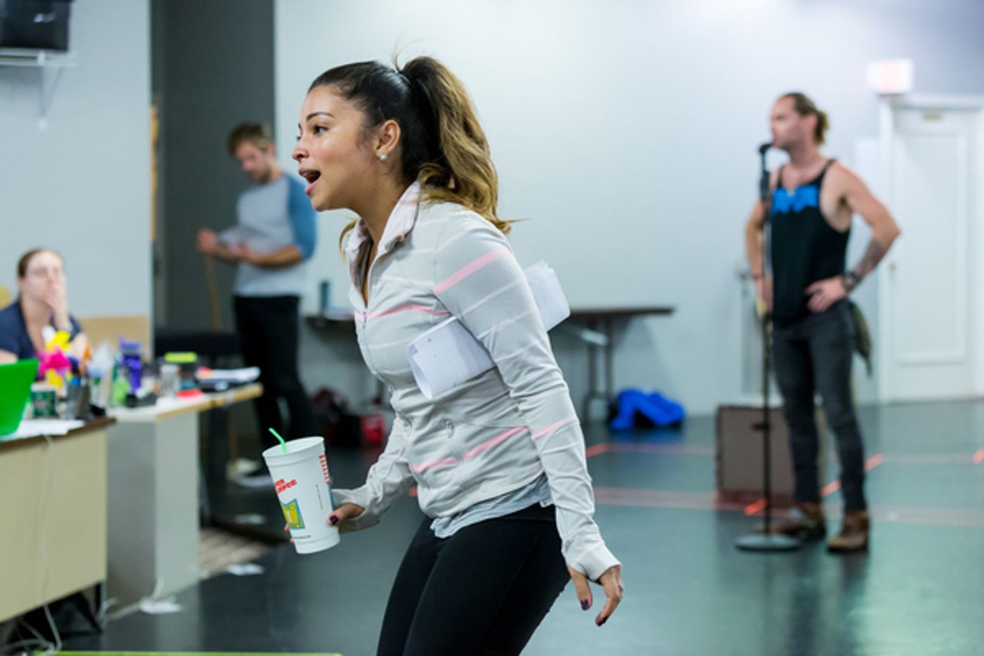 Photo Flash: ROCK OF AGES Enters 'The Final Countdown' in Rehearsal at Drury Lane  Image