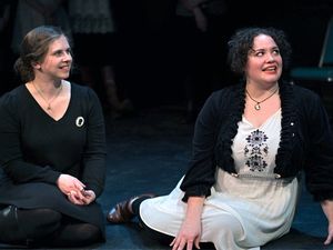 Holly Robison and Emily Friedrick @ BroadwayWorld Holly Robison and Emily Friedrick Photo