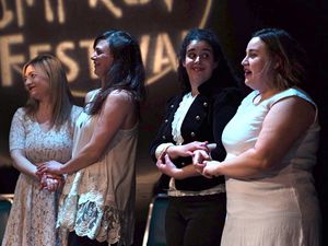 Vickie Eisenstein, Stephanie Jones, Ana Silva and Robin Hellmann @ BroadwayWorld Vickie Eisenstein, Stephanie Jones, Ana Silva and Robin Hellmann Photo