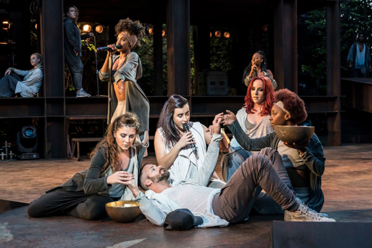 Declan Bennett and Maimuna Memon  at 