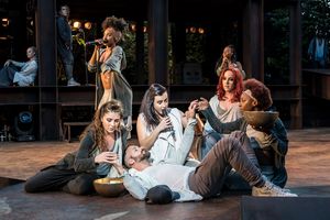 Declan Bennett and Maimuna Memon  Photo