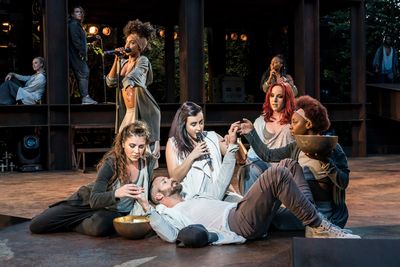 Declan Bennett and Maimuna Memon  Photo