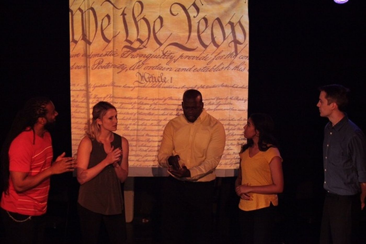 Photo Flash: In Rehearsal with ONE NATION, ONE MISSION, ONE PROMISE Photo Flash: In Rehearsal with ONE NATION, ONE MISSION, ONE PROMISE Image