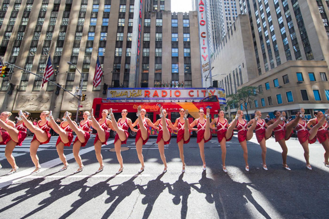 Photo Flash: The Rockettes Bring Joy to 6th Avenue with 'Christmas in August' Event Photo Flash: The Rockettes Bring Joy to 6th Avenue with 'Christmas in August' Event Image