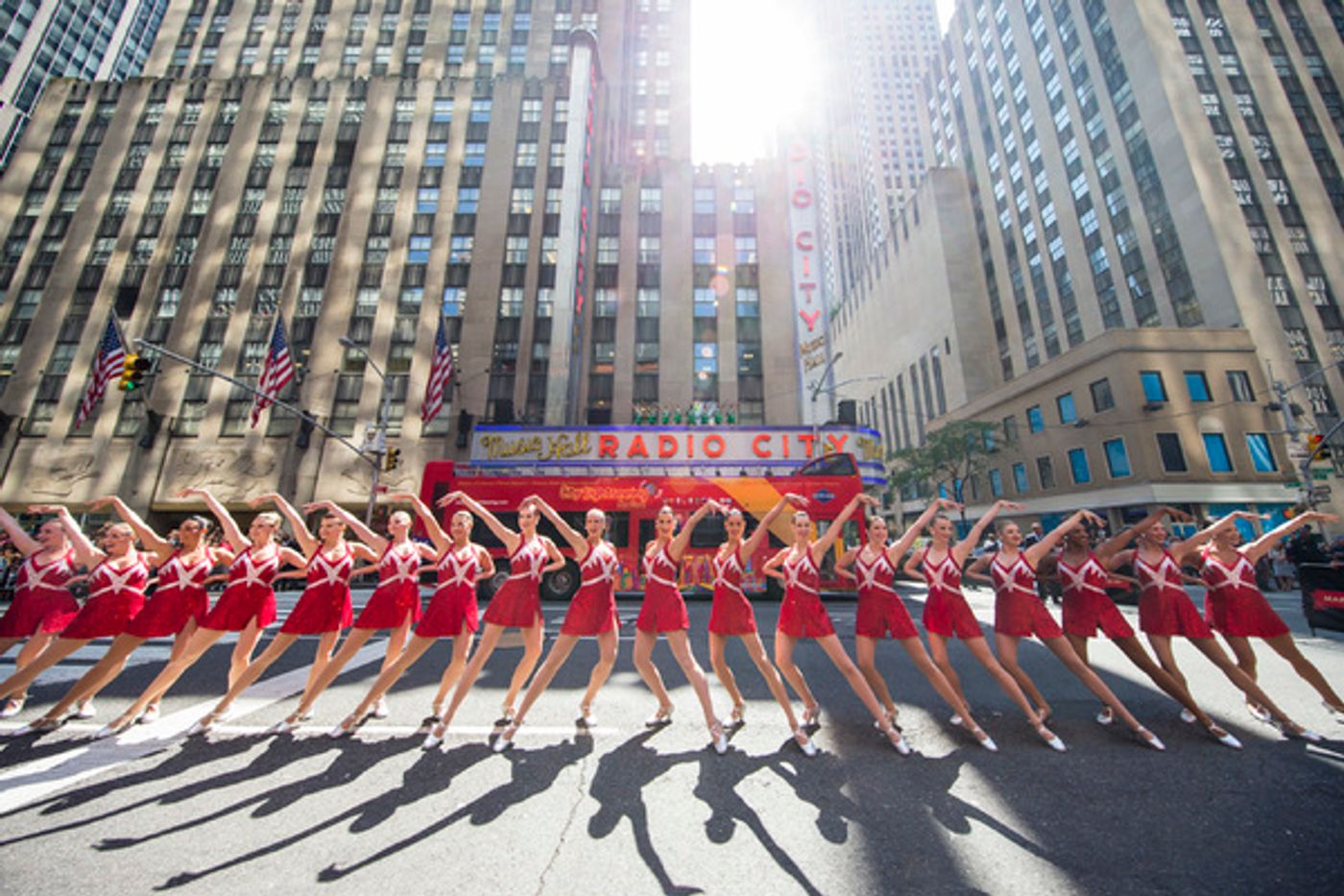 Photo Flash: The Rockettes Bring Joy to 6th Avenue with 'Christmas in August' Event Photo Flash: The Rockettes Bring Joy to 6th Avenue with 'Christmas in August' Event Image
