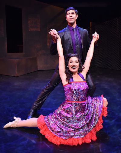 Bernardo (Dan Higgins) and Anita (Marisa Rivera) dance together Photo