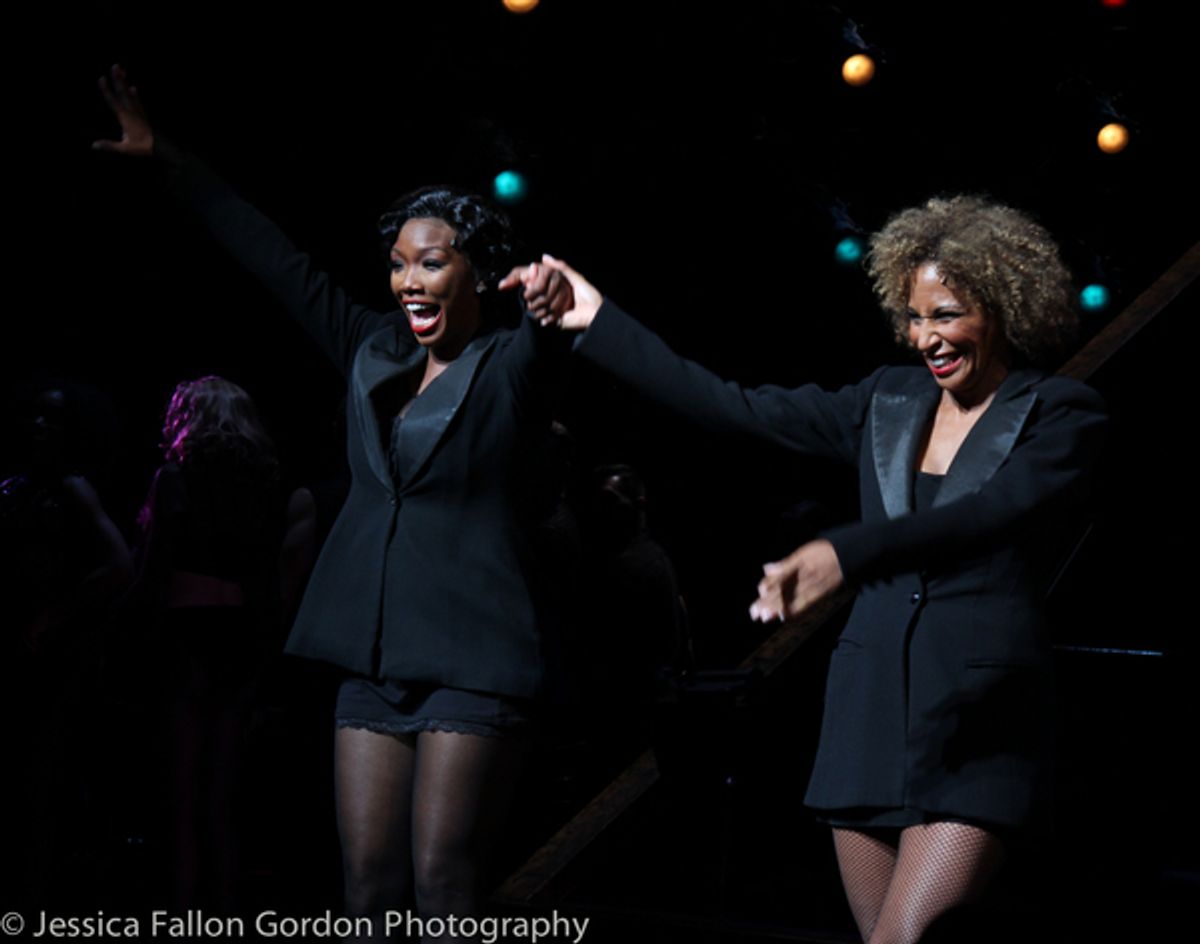 Brandy Norwood and Lana Gordon at 