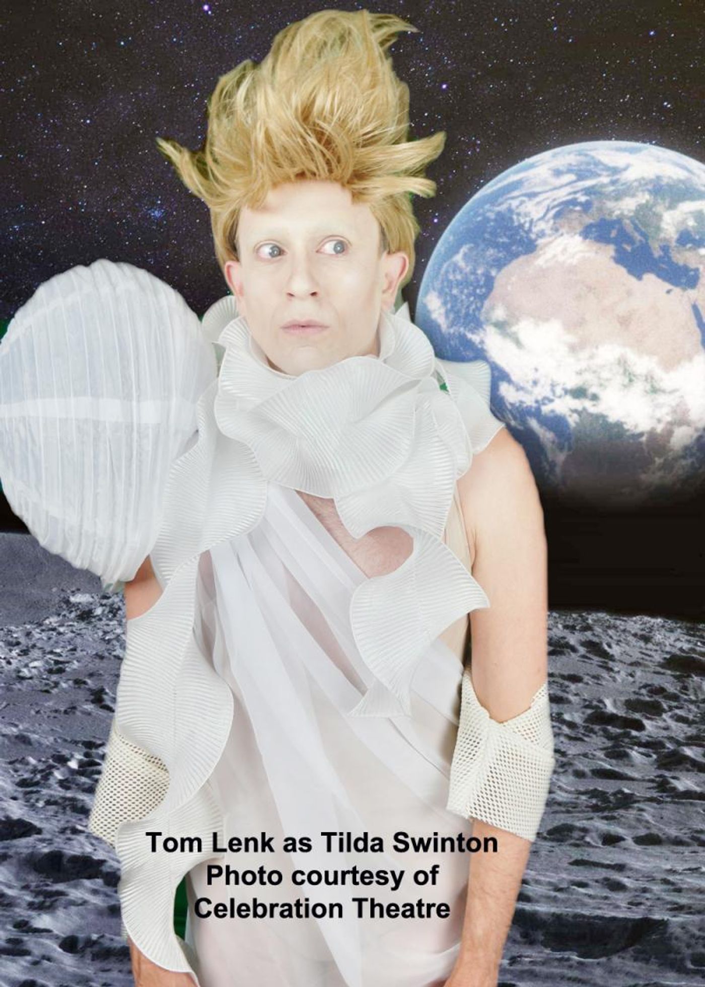 Review: Tom Lenk IS Tilda Swinton in Byron Lane's Hysterical TILDA SWINTON ANSWERS AN AD ON CRAIGSLIST  Image