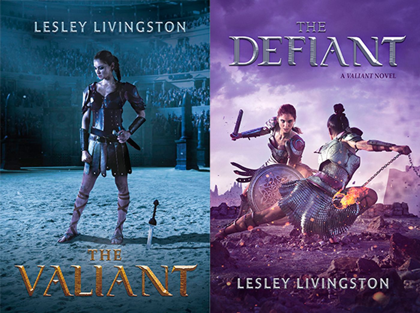 Reviewing THE VALIANT by Lesley Livingston, now in development for a series on THE CW!  Image