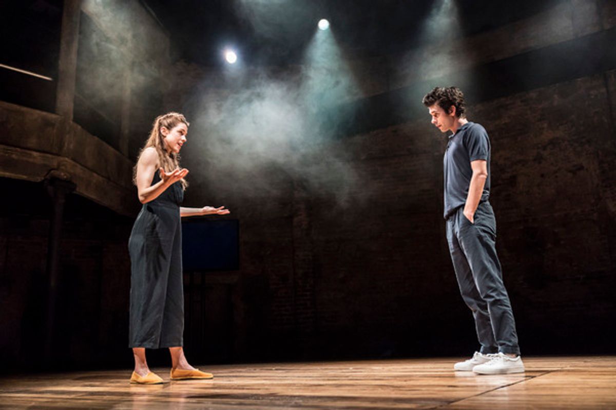 Amanda Hale and Ben Whishaw at 