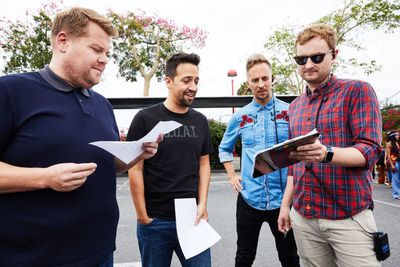 James Corden, Lin-Manuel Miranda Photo