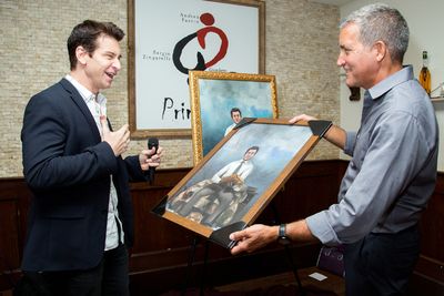 Andy Karl, Bruce Dimpflmaier Photo