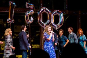 Abby Mueller and the cast of BEAUTIFUL @ BroadwayWorld Abby Mueller and the cast of BEAUTIFUL Photo