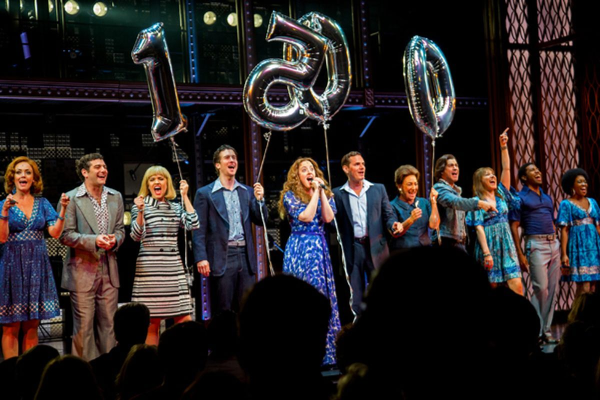 Abby Mueller and the cast of BEAUTIFUL at 