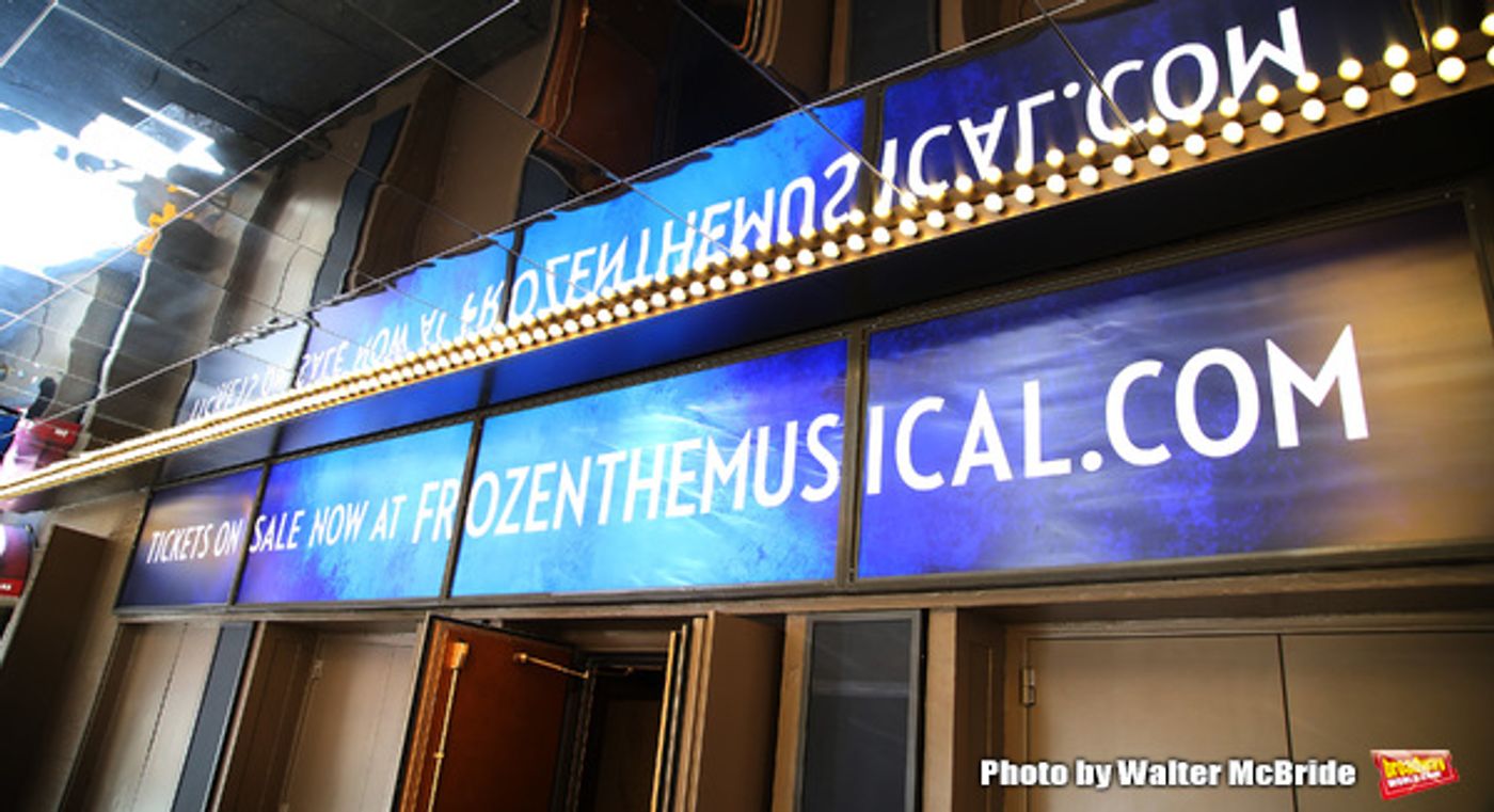 Up on the Marquee: FROZEN  Image
