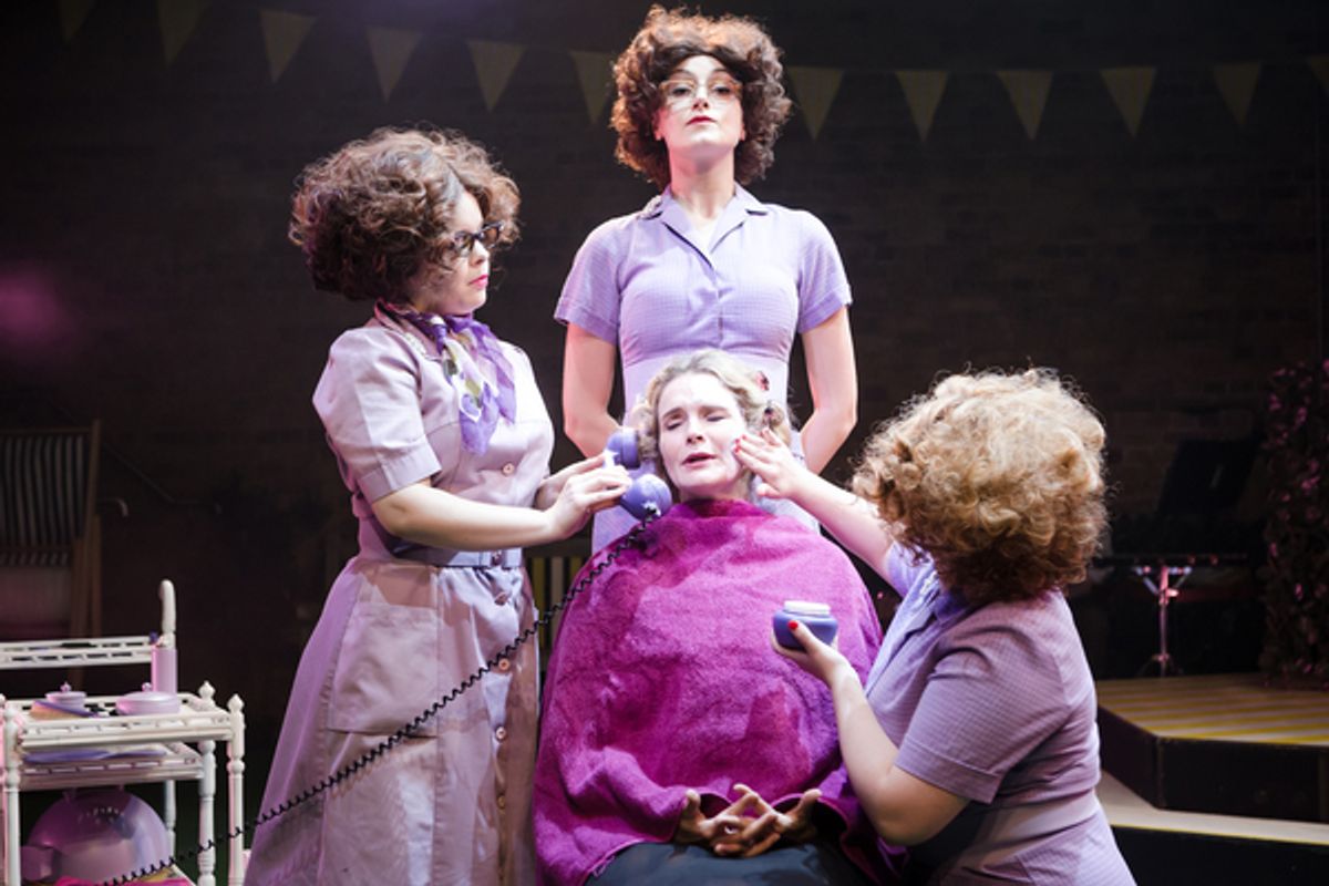 Francesca Pim, Ashlee Young, Sophie Millett, and Maeve Byrne at 