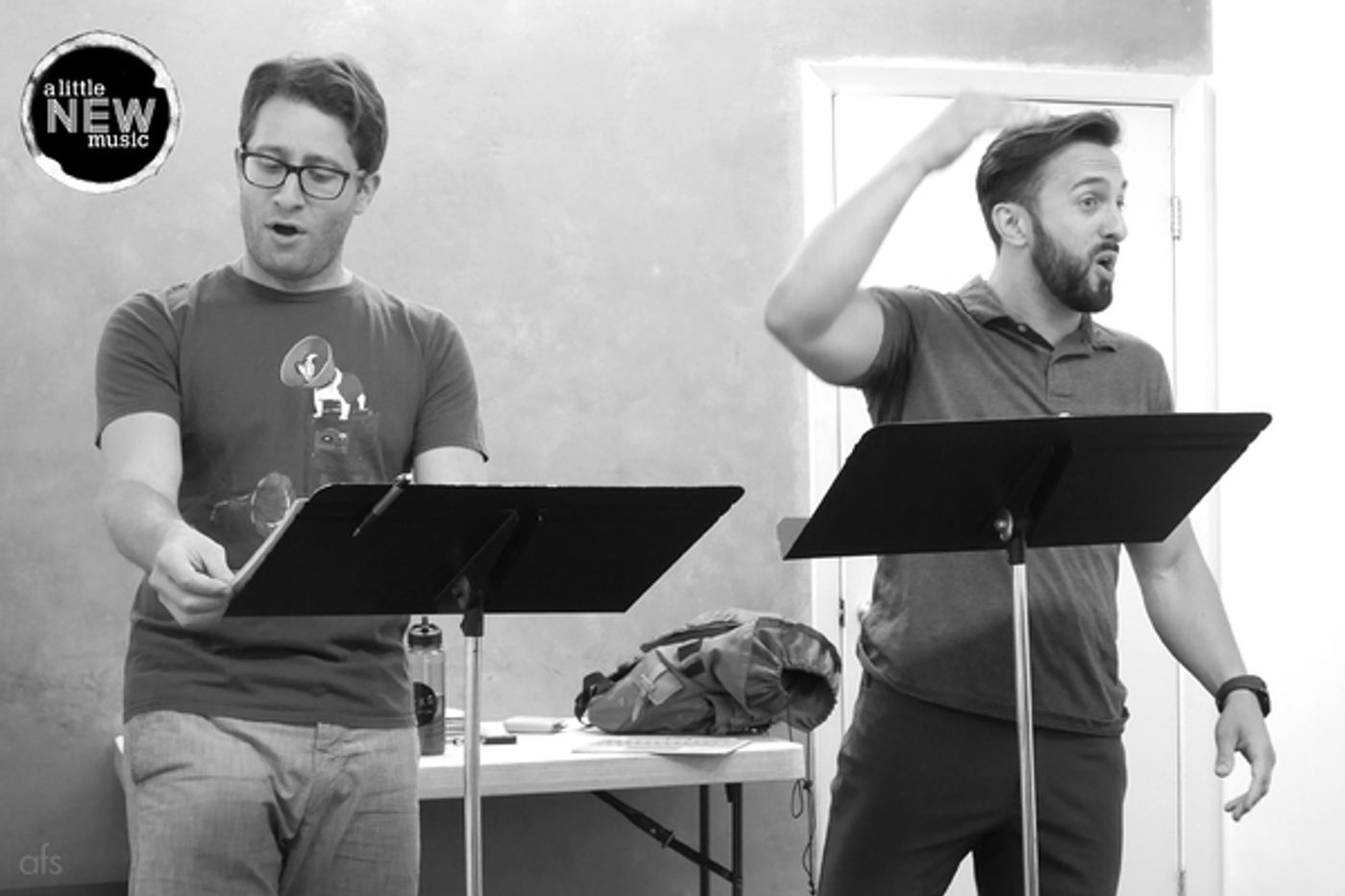 Photo Flash: In Rehearsal with Marissa Jaret Winokur, Ryan O'Connor and More for A LITTLE NEW MUSIC  Image