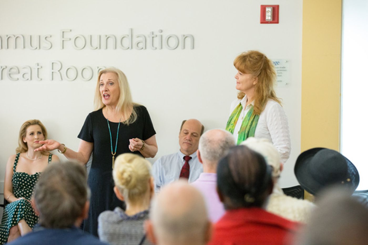 Photo Flash: WAR PAINT Cast Members Perform for Seniors at Services & Advocacy for GLBT Elders in Midtown  Image