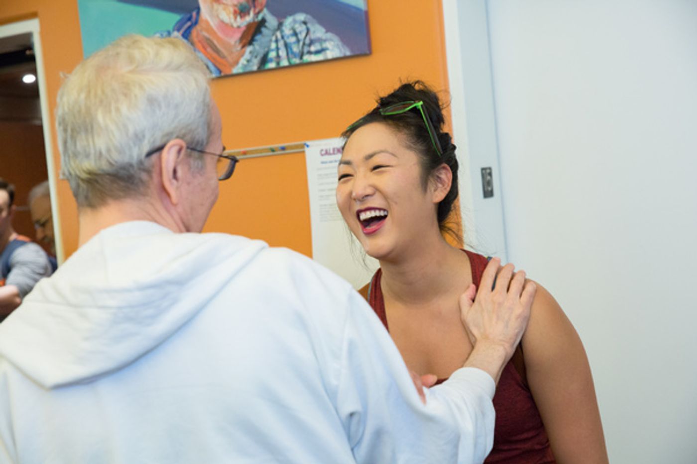 Photo Flash: WAR PAINT Cast Members Perform for Seniors at Services & Advocacy for GLBT Elders in Midtown  Image