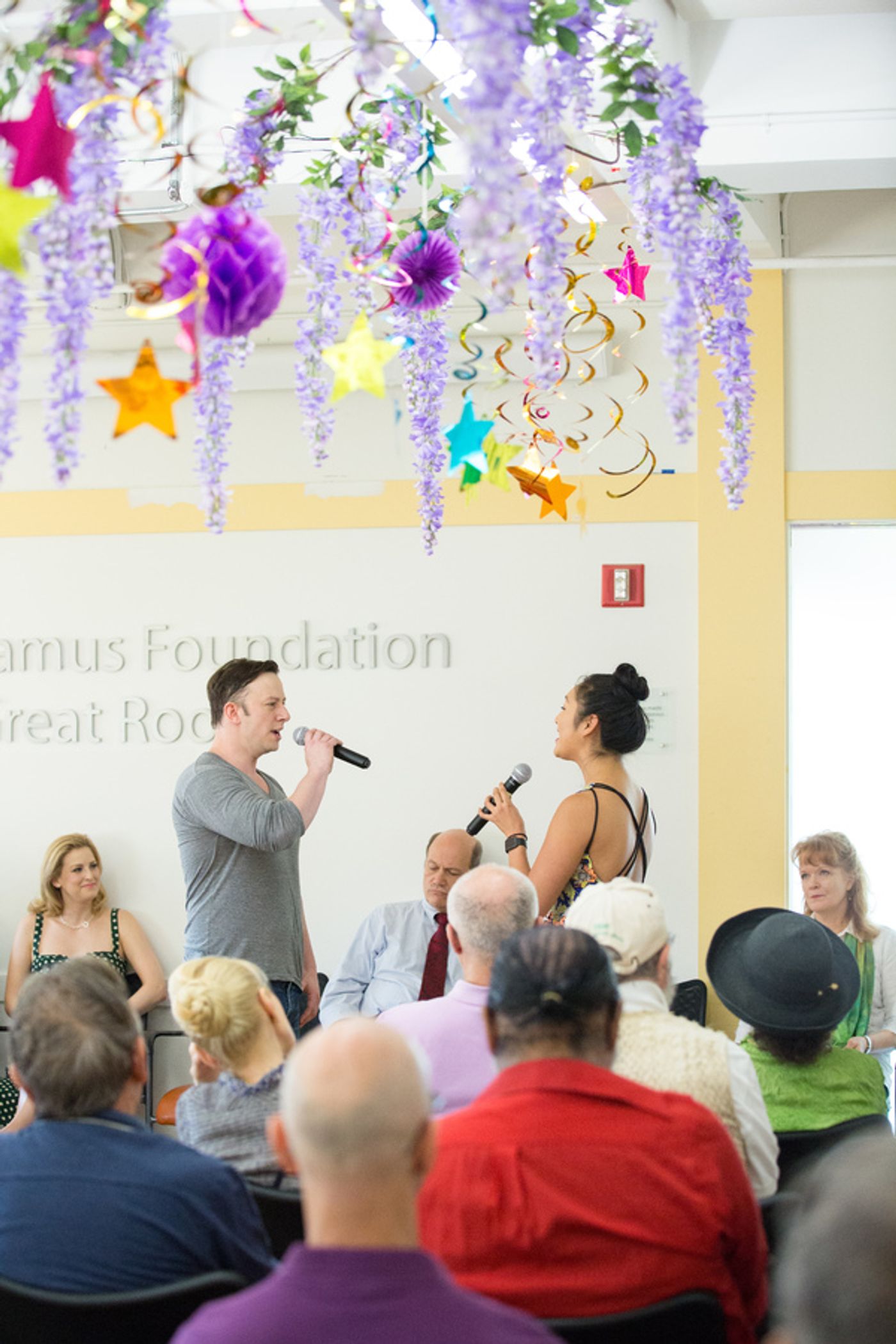 Photo Flash: WAR PAINT Cast Members Perform for Seniors at Services & Advocacy for GLBT Elders in Midtown  Image