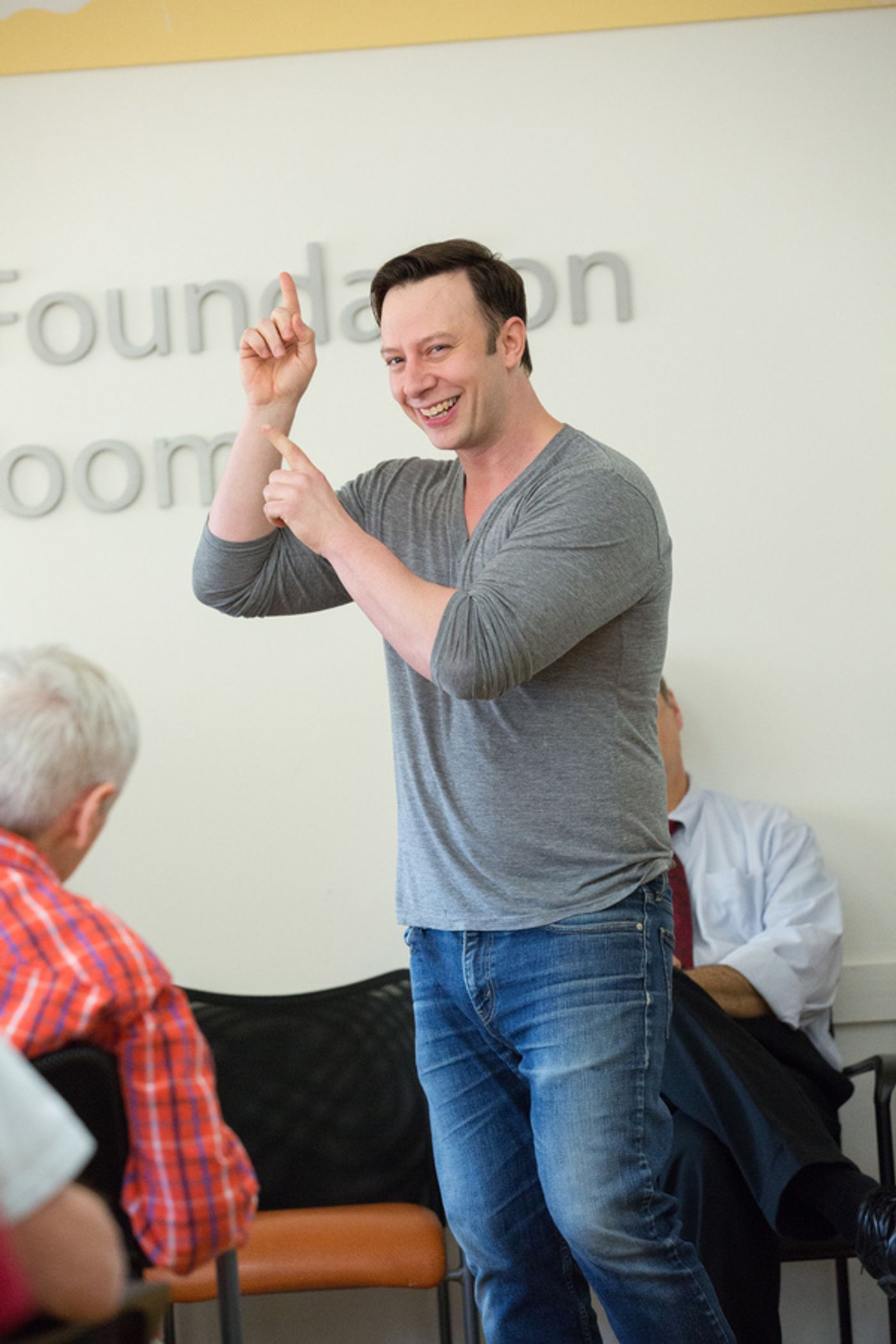 Photo Flash: WAR PAINT Cast Members Perform for Seniors at Services & Advocacy for GLBT Elders in Midtown  Image