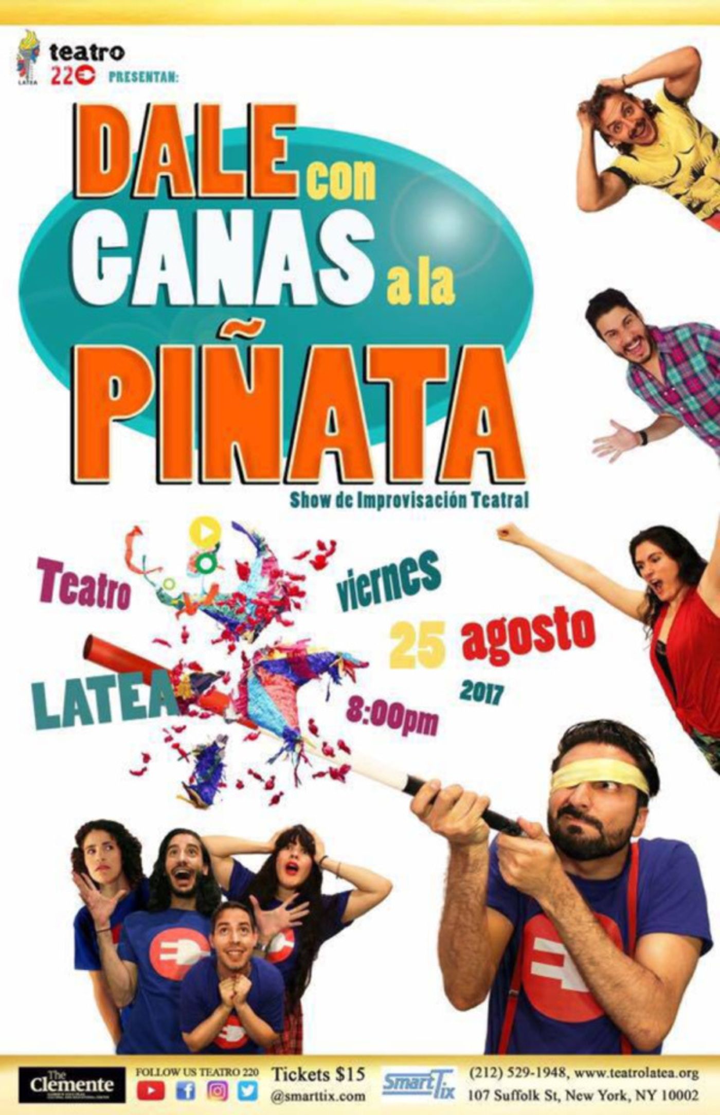 Photo Flash: Teatro 220 Present DALE CON GANAS A LA PINATA Photo Flash: Teatro 220 Present DALE CON GANAS A LA PINATA Image
