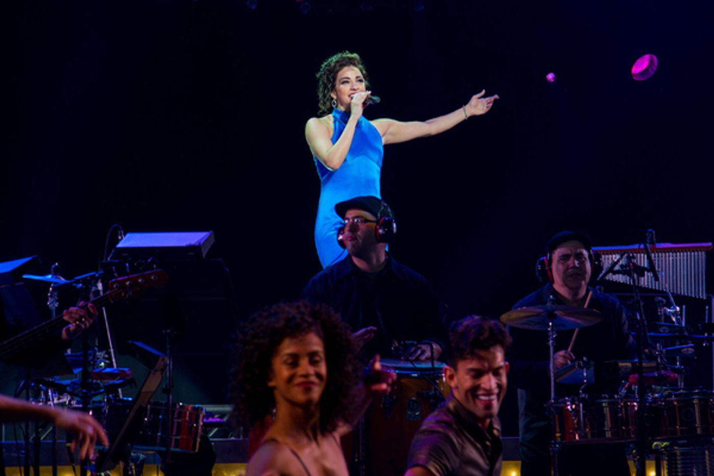 Photo Coverage: Gloria and Emilio Estefan Join Cast of ON YOUR FEET for Final Broadway Bows! Photo Coverage: Gloria and Emilio Estefan Join Cast of ON YOUR FEET for Final Broadway Bows! Image