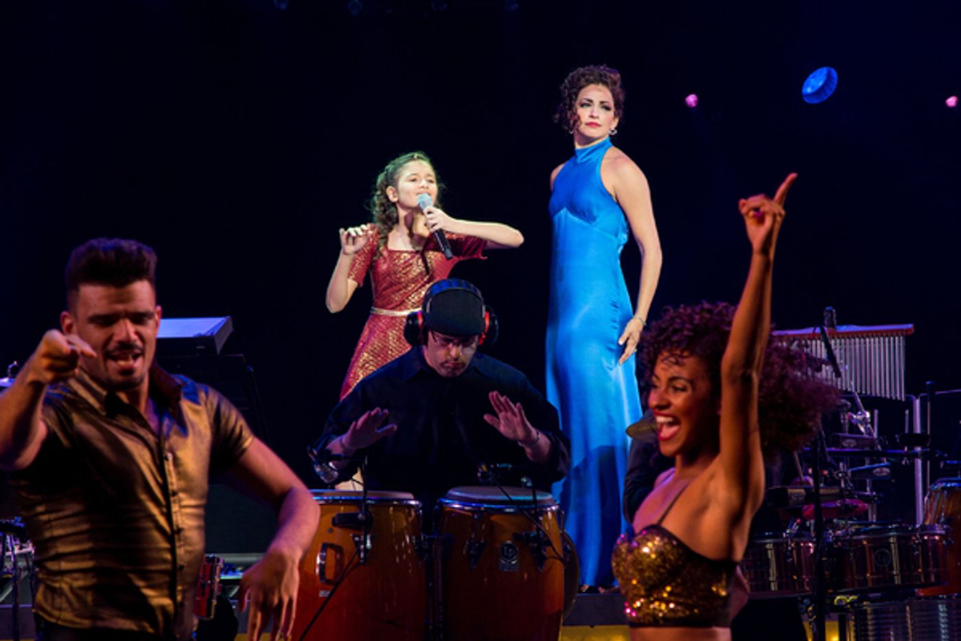 Photo Coverage: Gloria and Emilio Estefan Join Cast of ON YOUR FEET for Final Broadway Bows! Photo Coverage: Gloria and Emilio Estefan Join Cast of ON YOUR FEET for Final Broadway Bows! Image