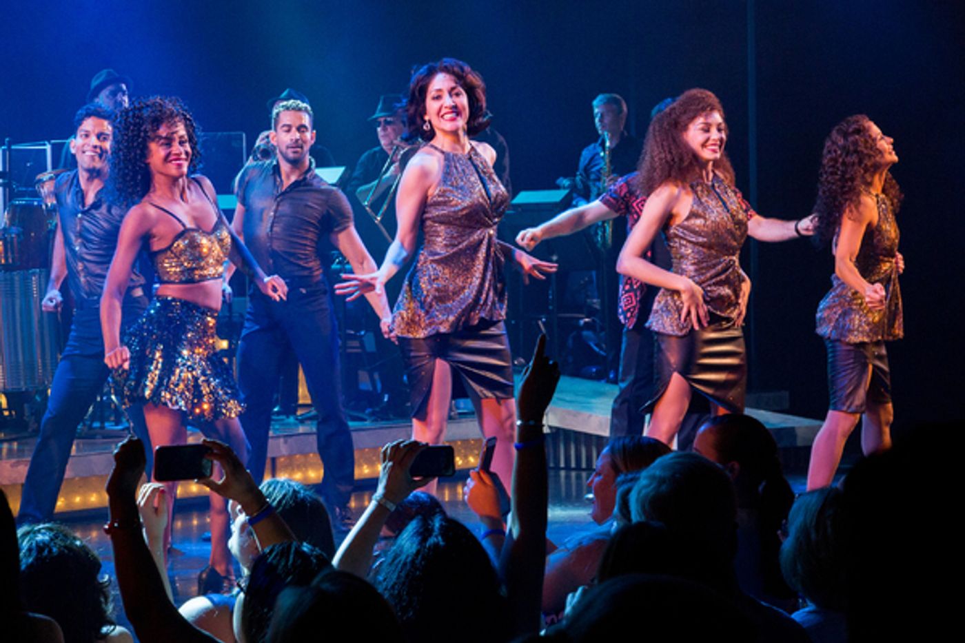 Photo Coverage: Gloria and Emilio Estefan Join Cast of ON YOUR FEET for Final Broadway Bows! Photo Coverage: Gloria and Emilio Estefan Join Cast of ON YOUR FEET for Final Broadway Bows! Image