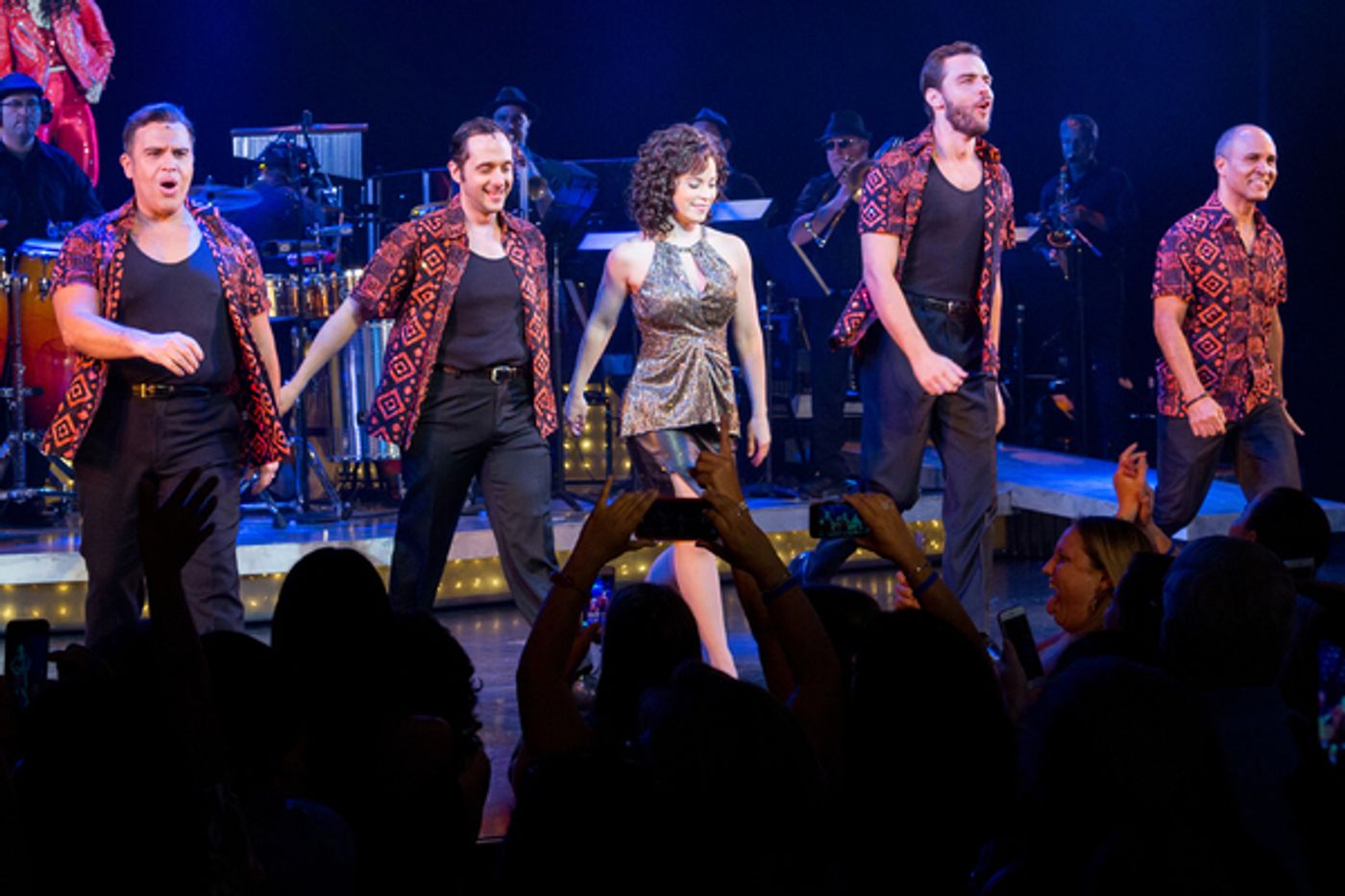 Photo Coverage: Gloria and Emilio Estefan Join Cast of ON YOUR FEET for Final Broadway Bows! Photo Coverage: Gloria and Emilio Estefan Join Cast of ON YOUR FEET for Final Broadway Bows! Image