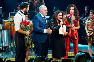 Ektor Rivera, Emilio Estefan, Gloria Estefan, Ana Villafane Photo