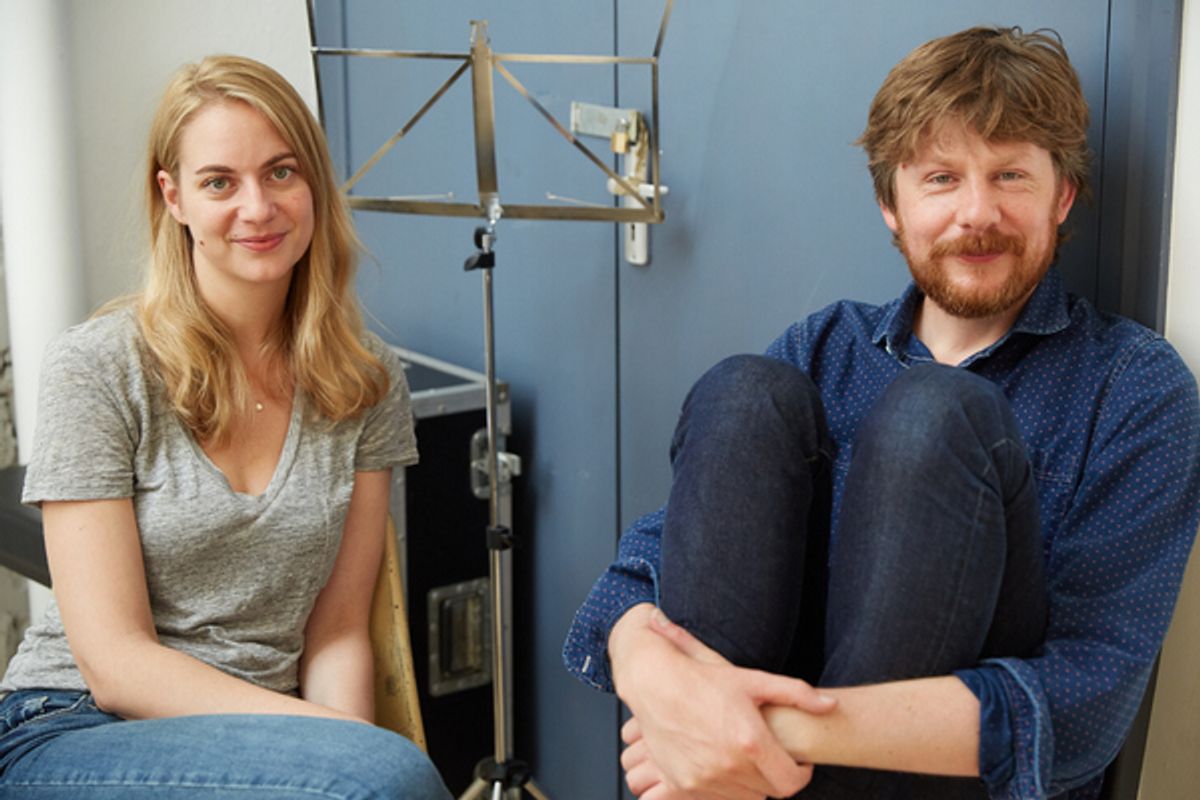 Sam Holcroft and Simon Godwin at 