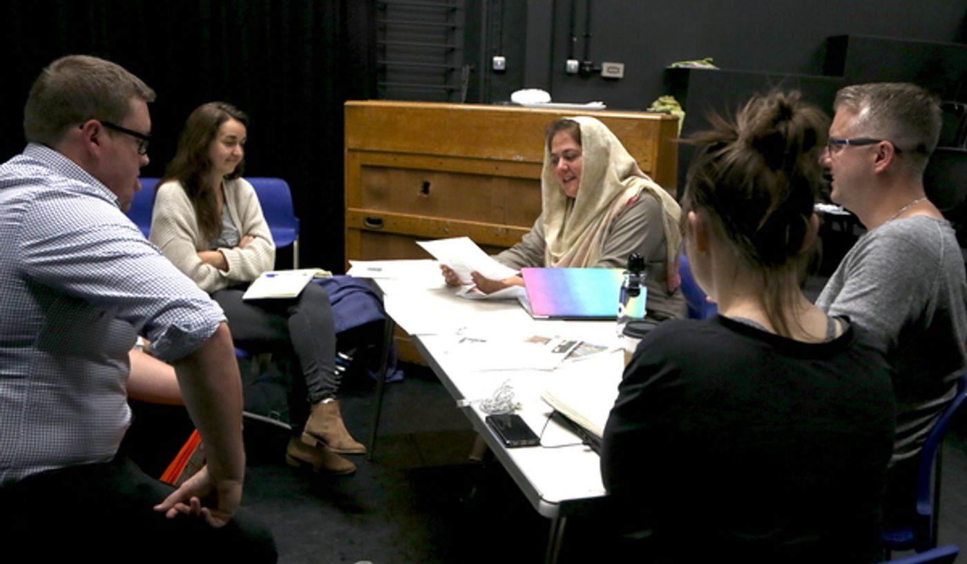 Photo Flash: Inside Rehearsal for Sufi Musical ISHQ at Sadler's Wells  Image