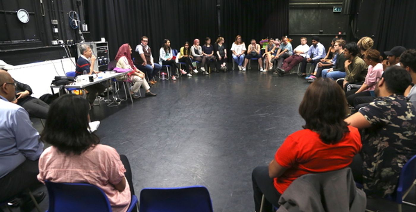 Photo Flash: Inside Rehearsal for Sufi Musical ISHQ at Sadler's Wells  Image